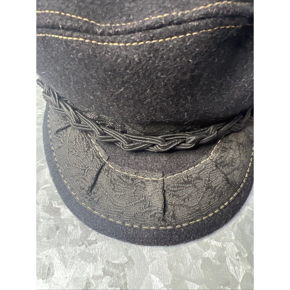 Aegean Greek Fishermans Cap Wool Blend approx. 23 inch - Picture 3 of 11
